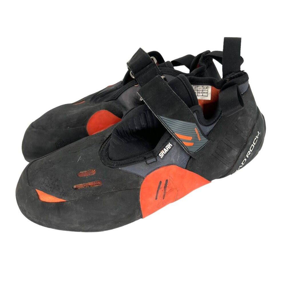 Mad Rock Shark Climbing Shoes Men's 11 EUR 44.5 Arch Flex Science Friction Red